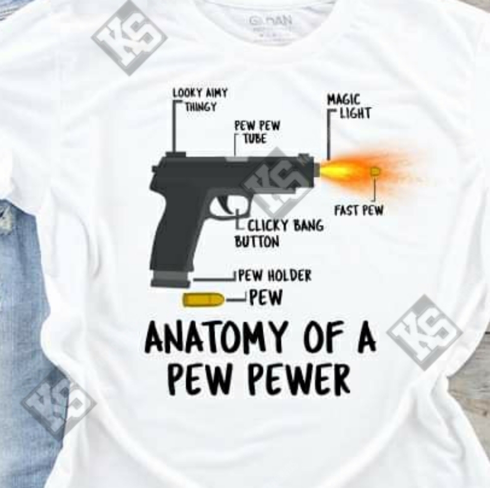 Anatomy of a Pew Pewer Tee